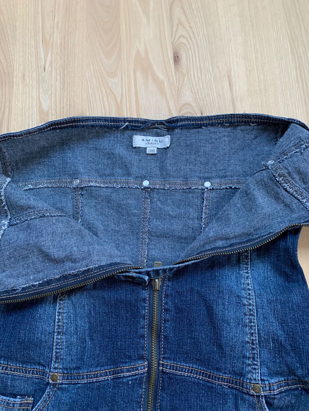 Vestiti: Strech Jeans Minikleid Versand möglich – Usato da Steinen venduto da Firehorse66 2