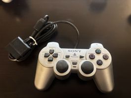 Original PlayStation 2 Controller Silbern 
