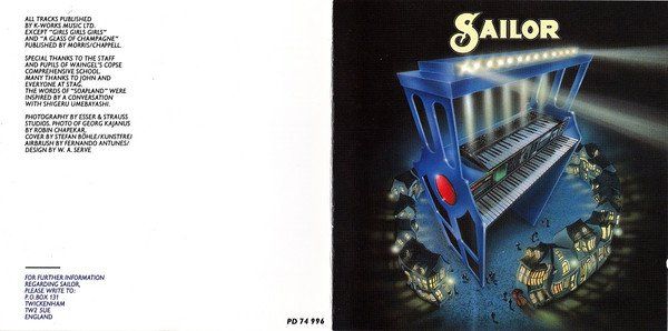 CD: Sailor – Sailor - Vergriffen! - a – Usato da Brittnau venduto da Zibu 3