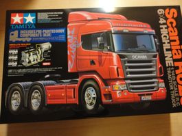 Tamiya Scania R620 6x4 Highline Bausatz (blau Werkslackiert)