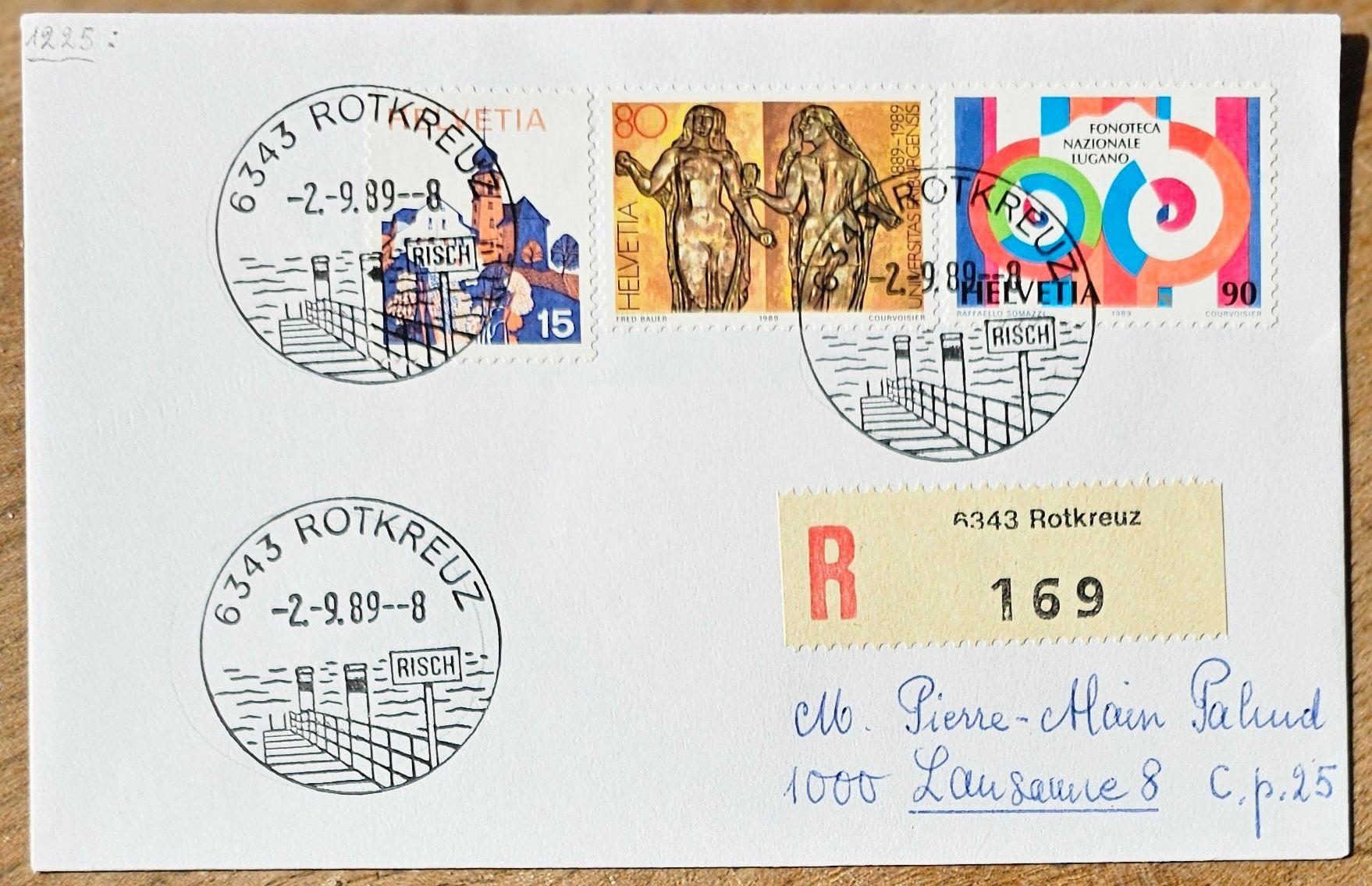 Tutti i francobolli: Sst Brief ROTKREUZ 2.9.89 – Nuovo (secondo la descrizione) da Les Valettes venduto da Nuba1