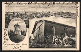 Eugen Felle: Isny /Allg., Zengerlesalm, 
