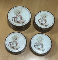 4er Set Vintage Blechdosen Holly Hobbie