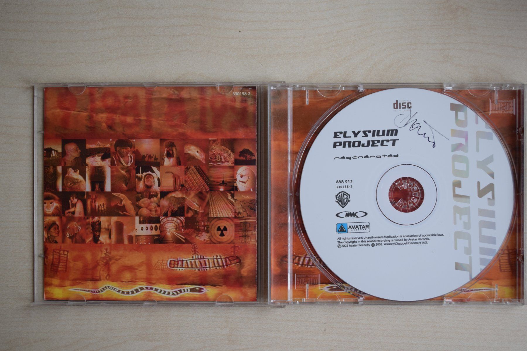 CD: ELYSIUM PROJECT: regenerated (578) – Usato da Reutigen venduto da DONDON55 3