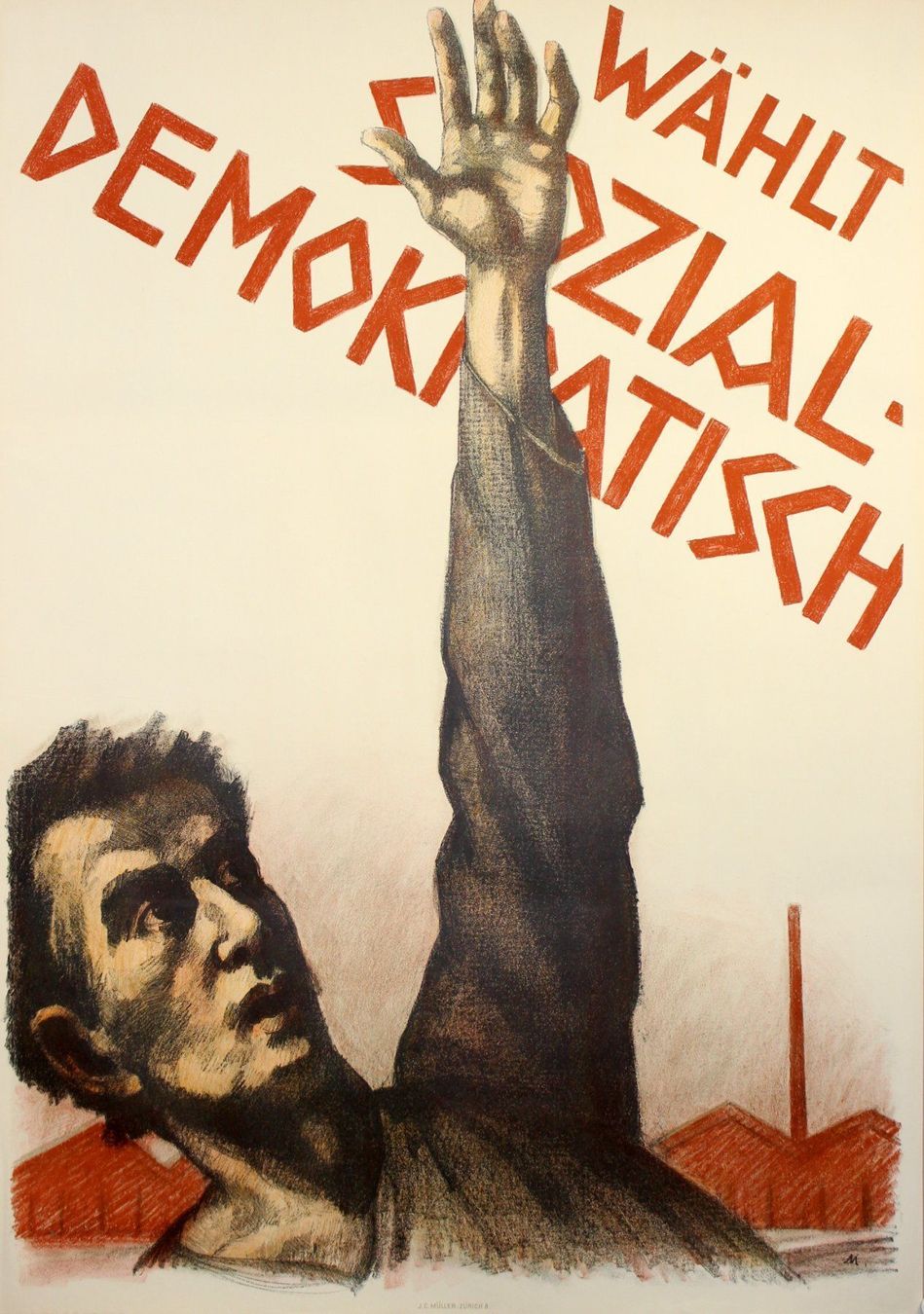 Foto & Immagini: Wählt Sozial-Demokratisch – Usato da Eggenwil venduto da Joyart