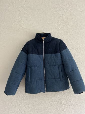 Doudoune chaude Claudie Pierlot T 36 denim coton!