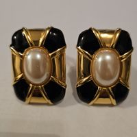 Givenchy - Boucles d'Oreilles Vintage 80's - Élégantes.