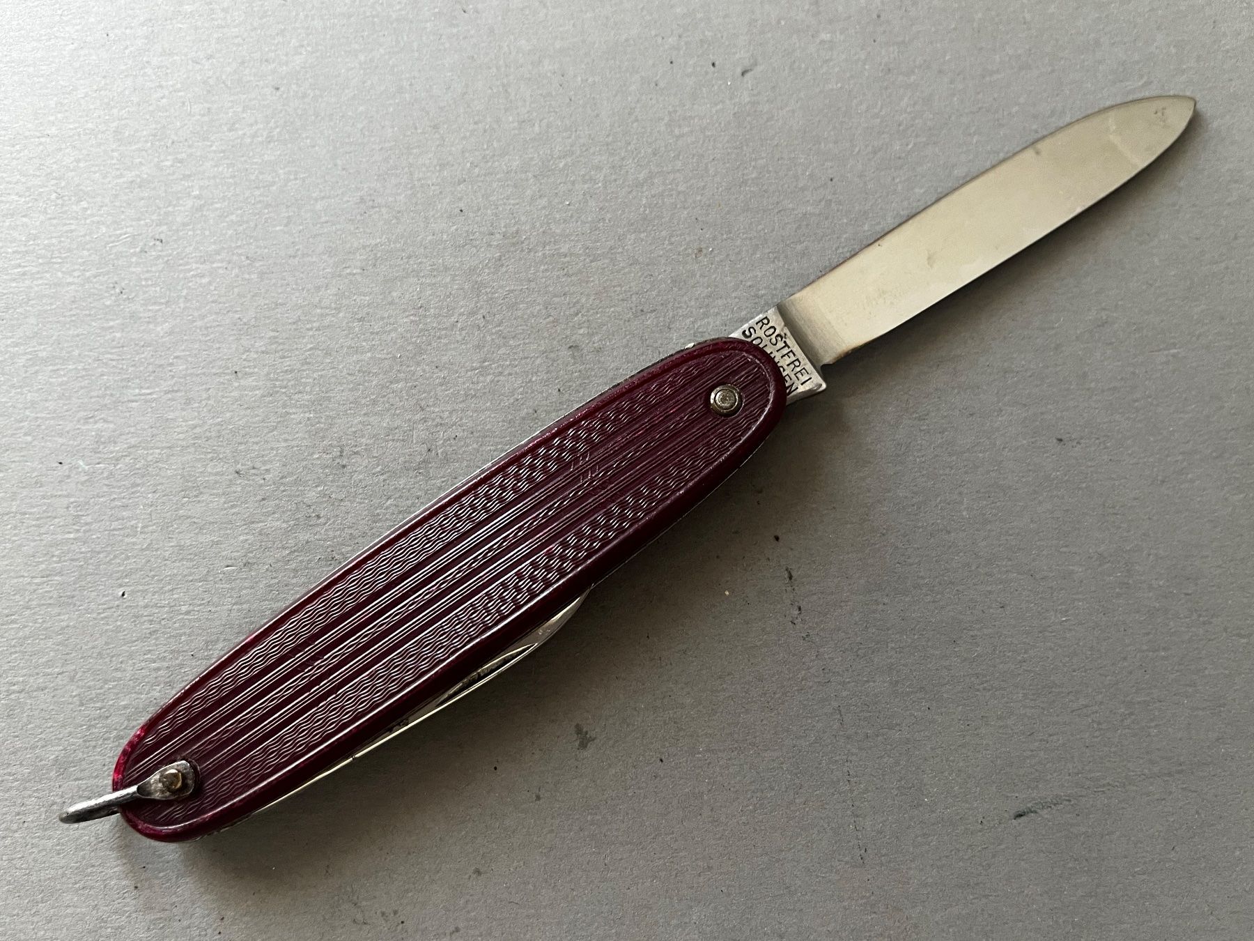 Solingen Taschenmesser: Altes Sackmesser DECORA/SOLINGEN 88 mm - selten – Gebraucht aus Zürich von FV.vintage 2