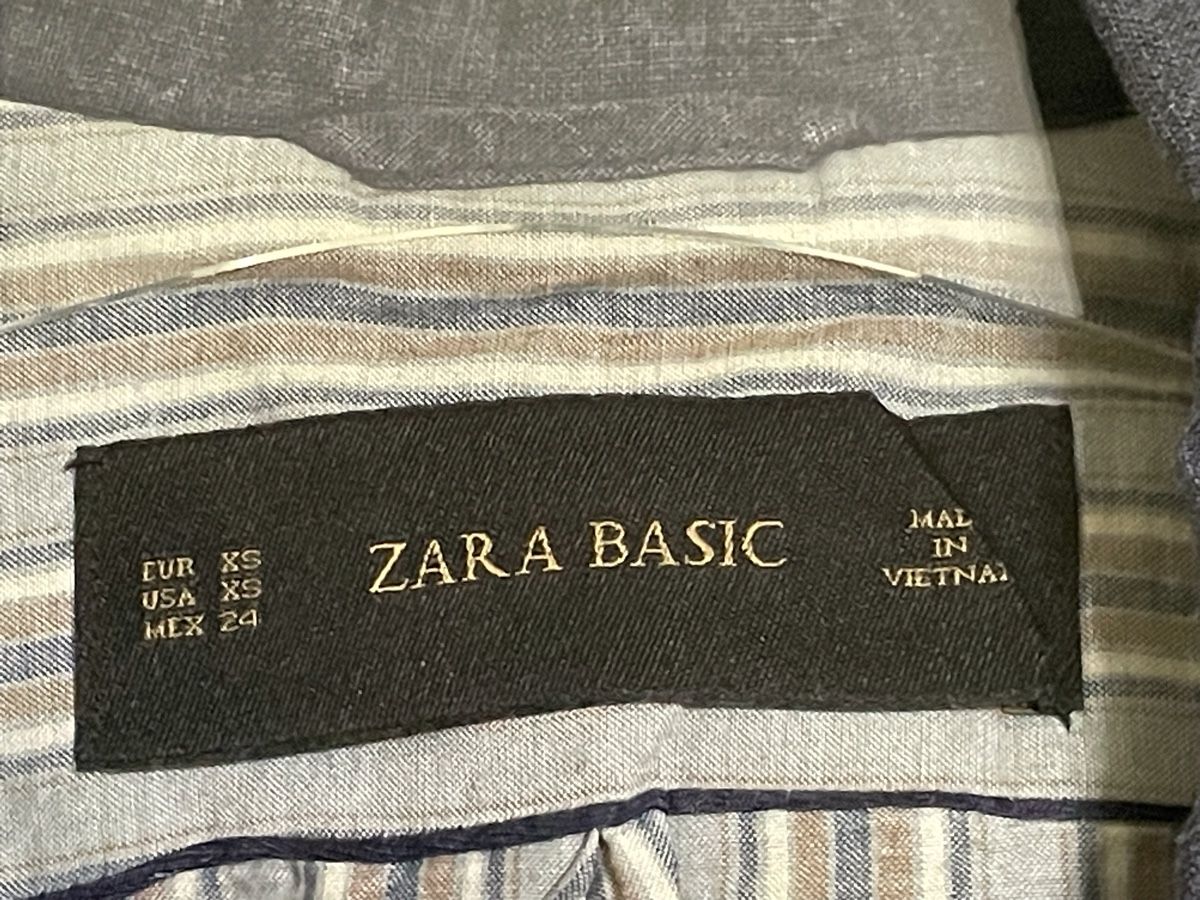 Zara Giacche: Blazer Zara Basic denim, taille XS – Usato da Vuadens venduto da Nina11 4