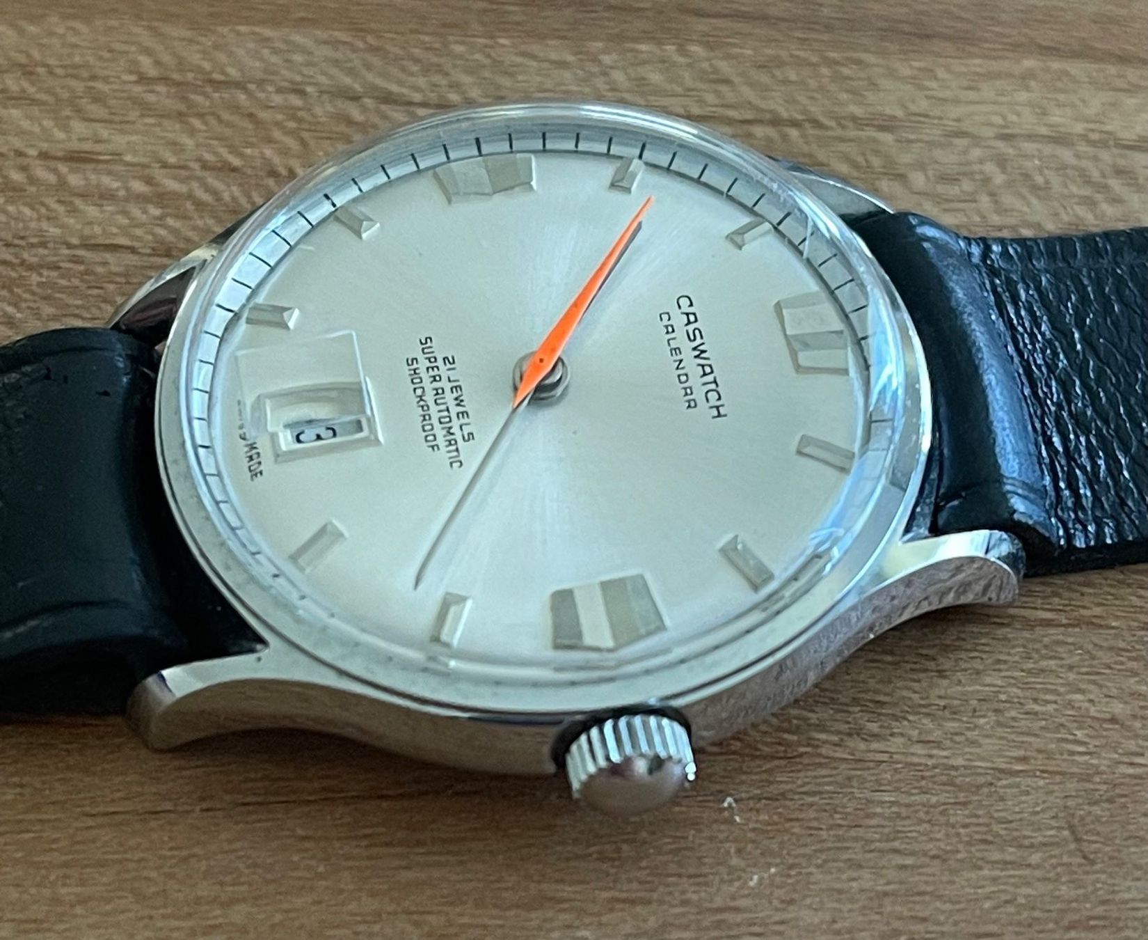 Orologi: Vintage CASWATCH Automatic mit 21 Jewels – Usato da Embrach venduto da Canderau 1