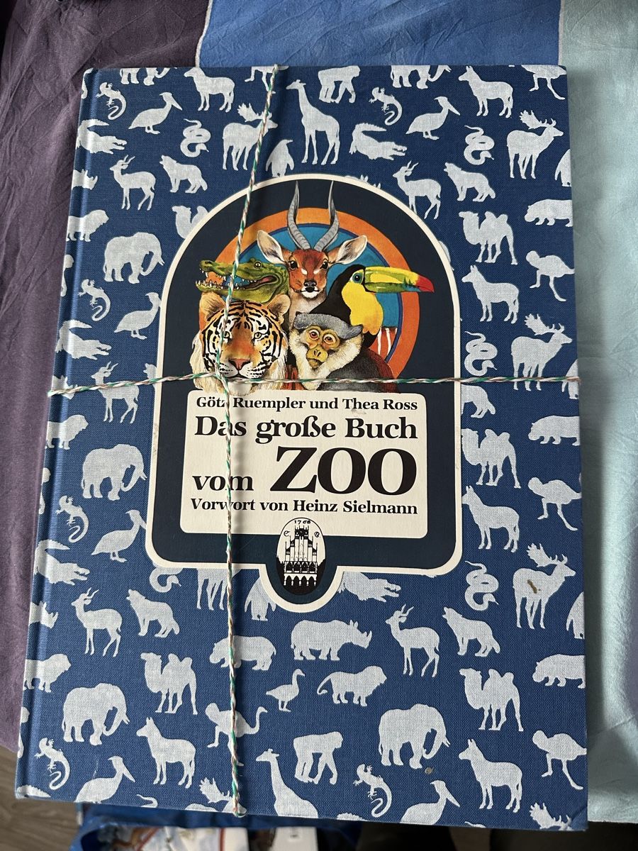 Libri: "Das grosse Buch vom Zoo" - Retro Buch – Nuovo (secondo la descrizione) da Bettlach venduto da Kkalena