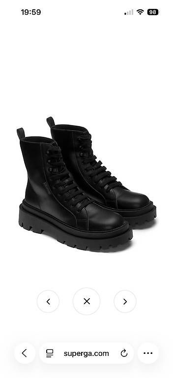 Superga Scarpe da donna: Superga Boots Vegan Material - Gr. 36 – Nuovo (secondo la descrizione) da Zürich venduto da FedeSara 1
