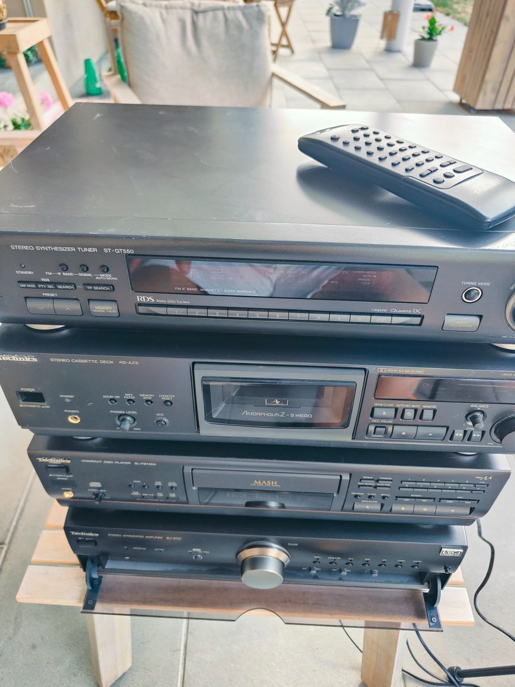 Technics Amplificatori: Technics Anlage voll funktioniert – Usato da Zell LU venduto da Darwin-wroc 2