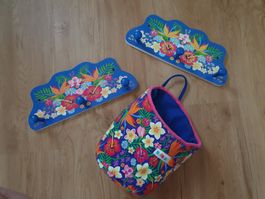 Babauba Handmade 2 Garderoben, Aufbewahrung Utensilio Hawaii