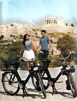 VeloSolex Werbeplakat Griechenland