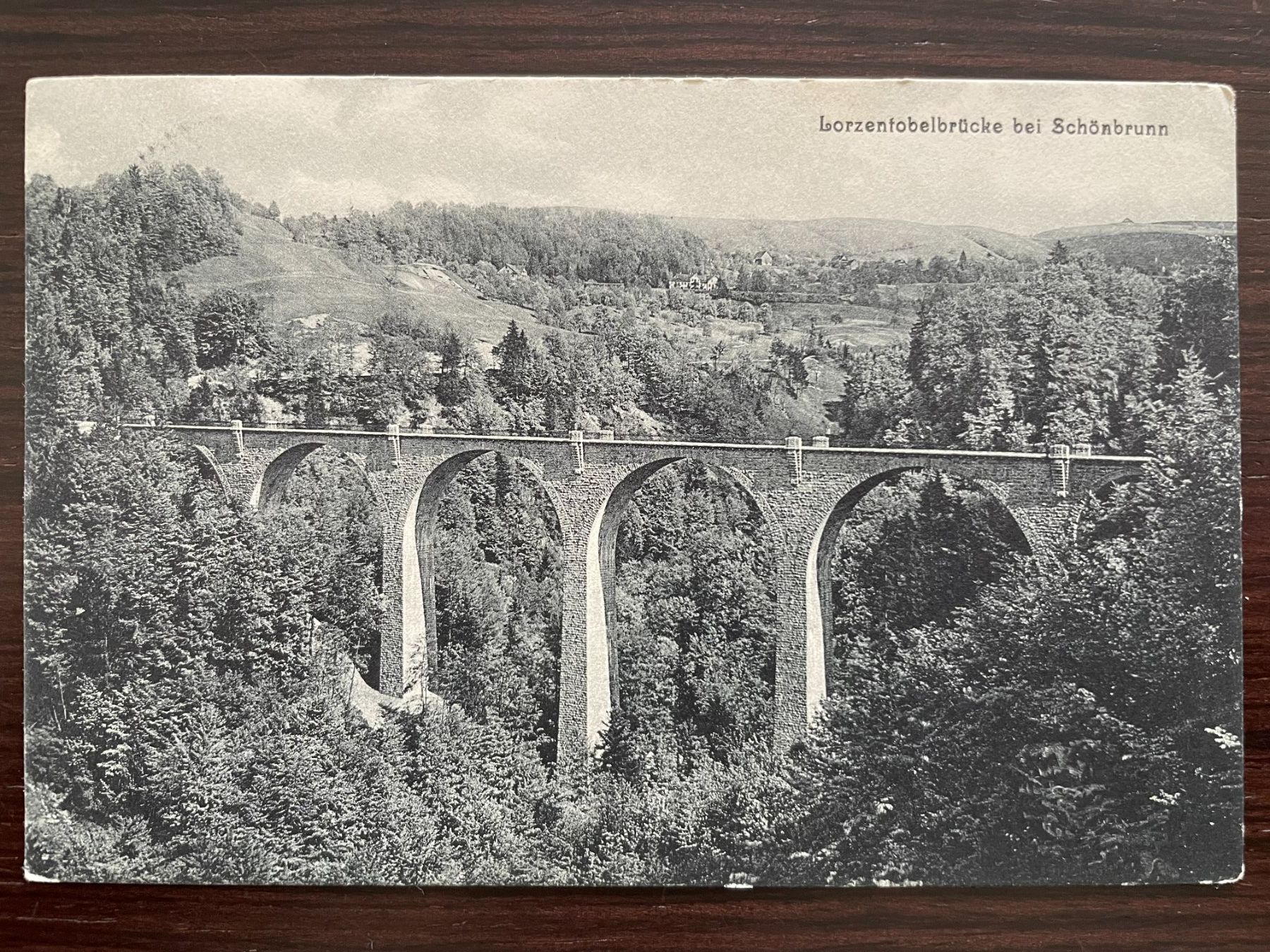 Cartoline postali: BAAR / MENZINGEN 4 Ansichtskarten Lorzentobelbrücke – Usato da Wald ZH venduto da TLILEF 5
