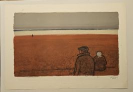 Hans Potthof Original Lithografie épreuve d'artiste 89x63cm