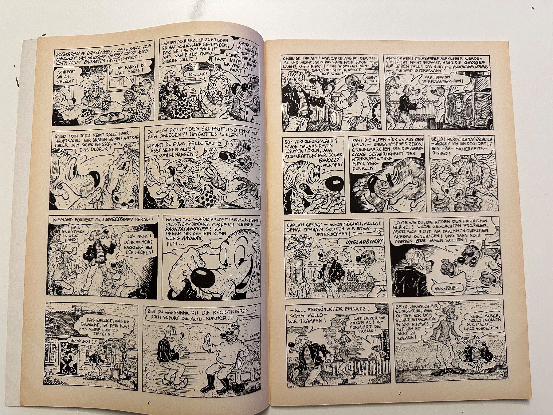 Comics: HINZ & KUNZ HEFT 11 - VOLKSVERLAG – Gebraucht aus Münsingen von Ganjam 4