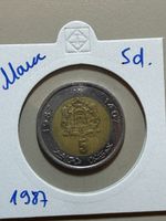 Maroc - 5 dirhams - 1987