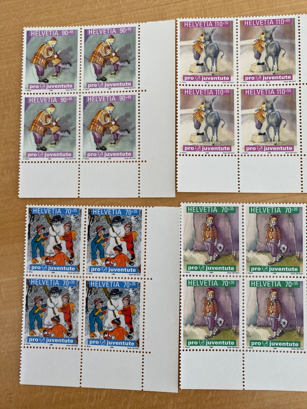 Tutti i francobolli: Schweizer Briefmarken Pro Juventute – Usato da Wil SG venduto da Rejoy 6