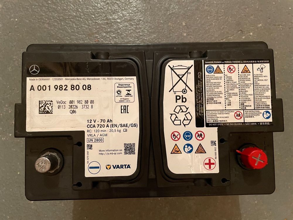 Original Mercedes Batterie Kaufen auf Ricardo