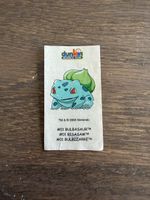 Pokemon Dunkin Bubble Gum Bulbasaur 