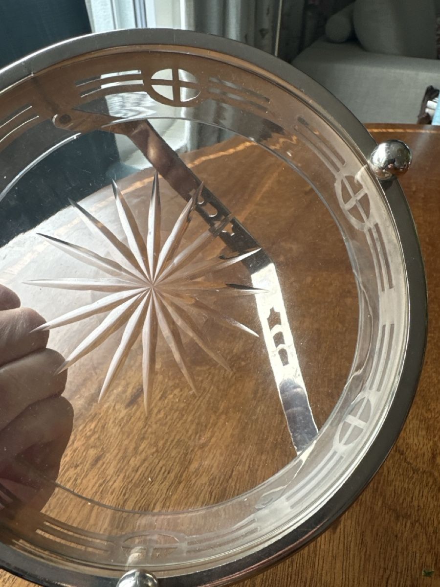 Bicchieri: Art deco vintage  Serving Dish with Handle – Usato da Forch venduto da ays_5lbc 1
