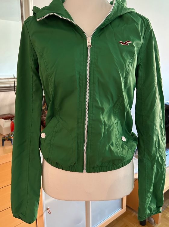 hollister jacke weiss