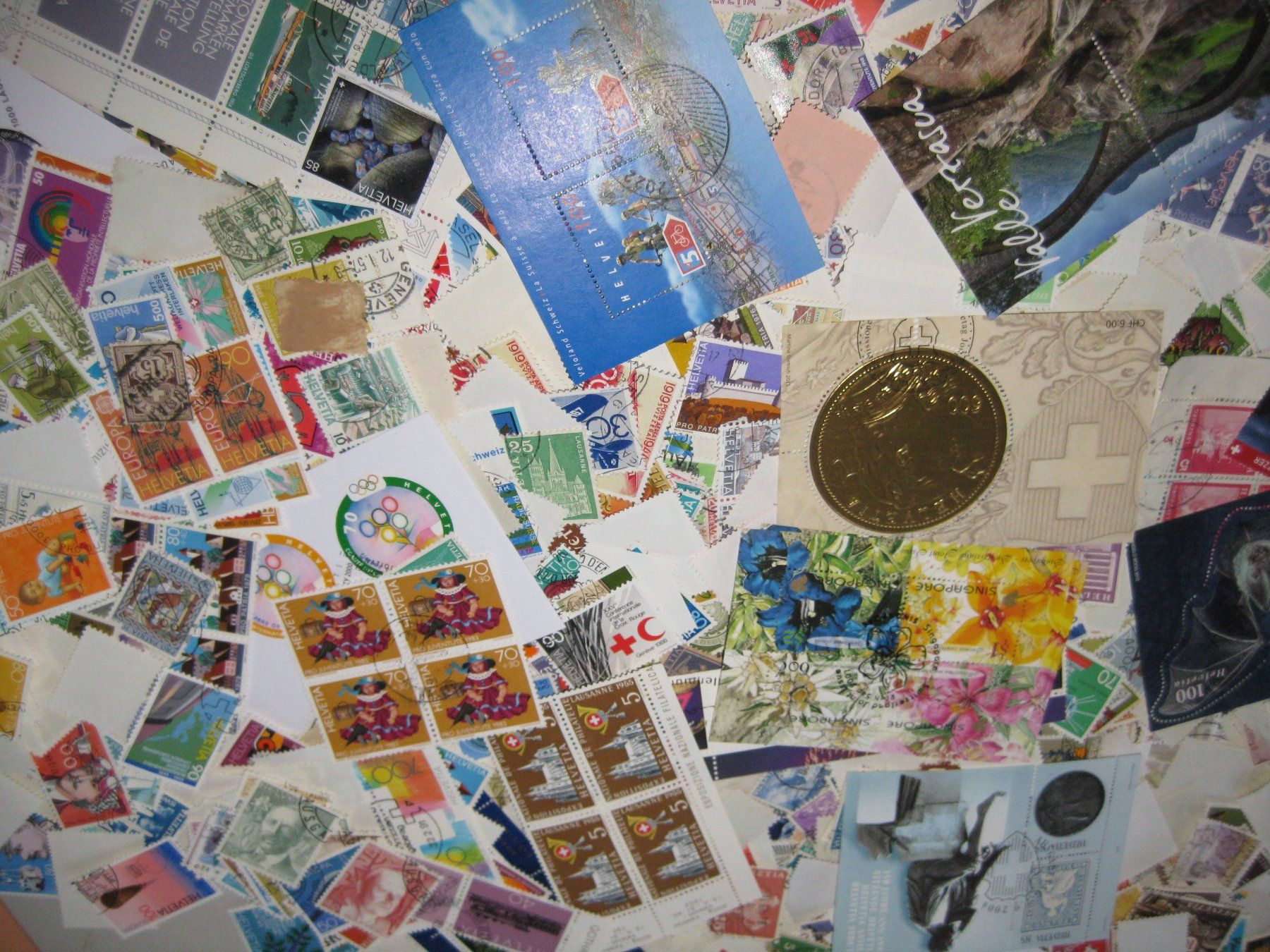Alle Briefmarken: Timbres Suisses lavés – Gebraucht aus L'Auberson von DanGinFAS 4
