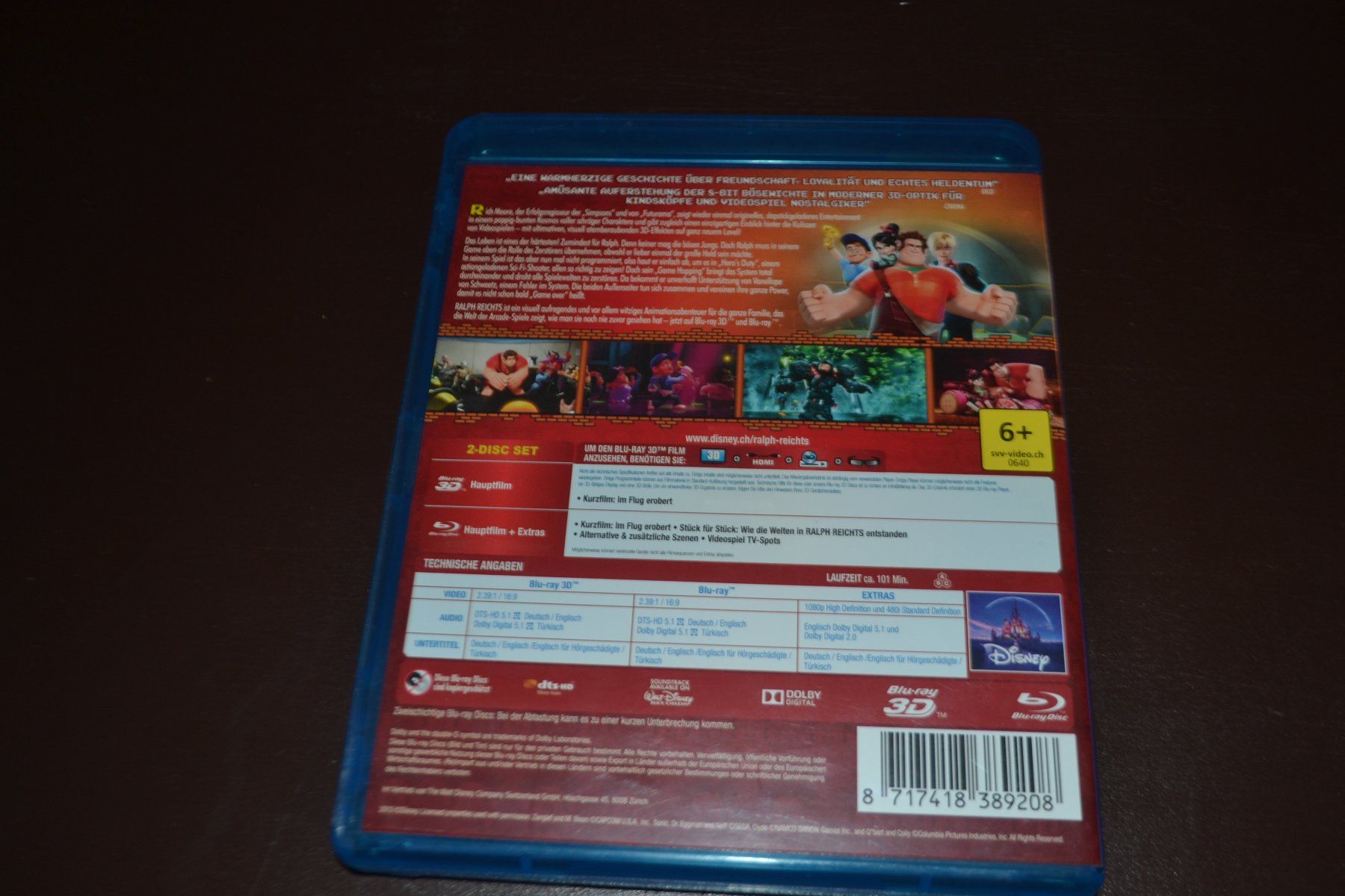 Tutti i DVDs: Ralph reichts in 2D/3D – Usato da Laupen ZH venduto da chefdom 1