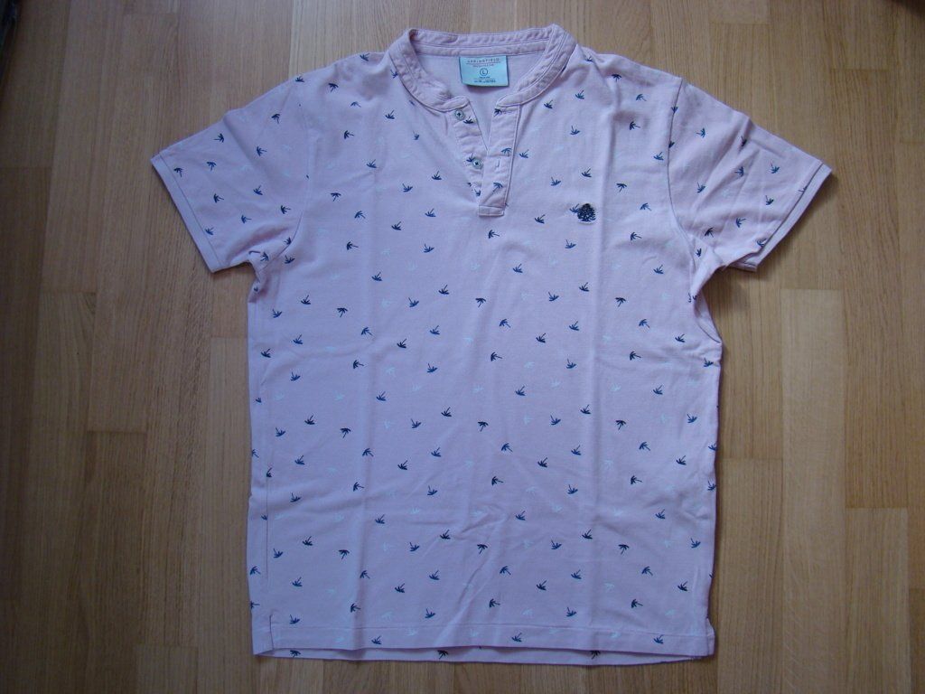 Magliette Polo: Springfield, polo rose – Nuovo e nell'imballaggio originale da Lussery-Villars venduto da pousinete02