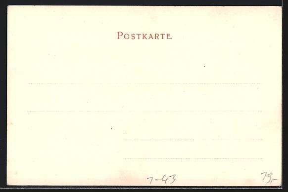 Cartoline postali: Donaueschingen, König Wilhelm von Würt – Usato da Berlin venduto da bartko-reher 1