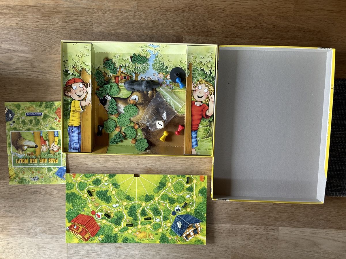 Giochi: Kinderspiel "Pass auf, der Wolf!"! – Usato da Gebenstorf venduto da pas_9p6b 1