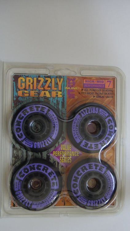 Lot De 4 Roues Grizzly Gear Innies 42mm X Hard NEUF