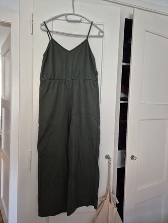 Damen Overall / Jumpsuit Rework Grösse S dunkelgrün