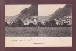 INTERLAKEN - Carte stereo - Höheweg - Harder