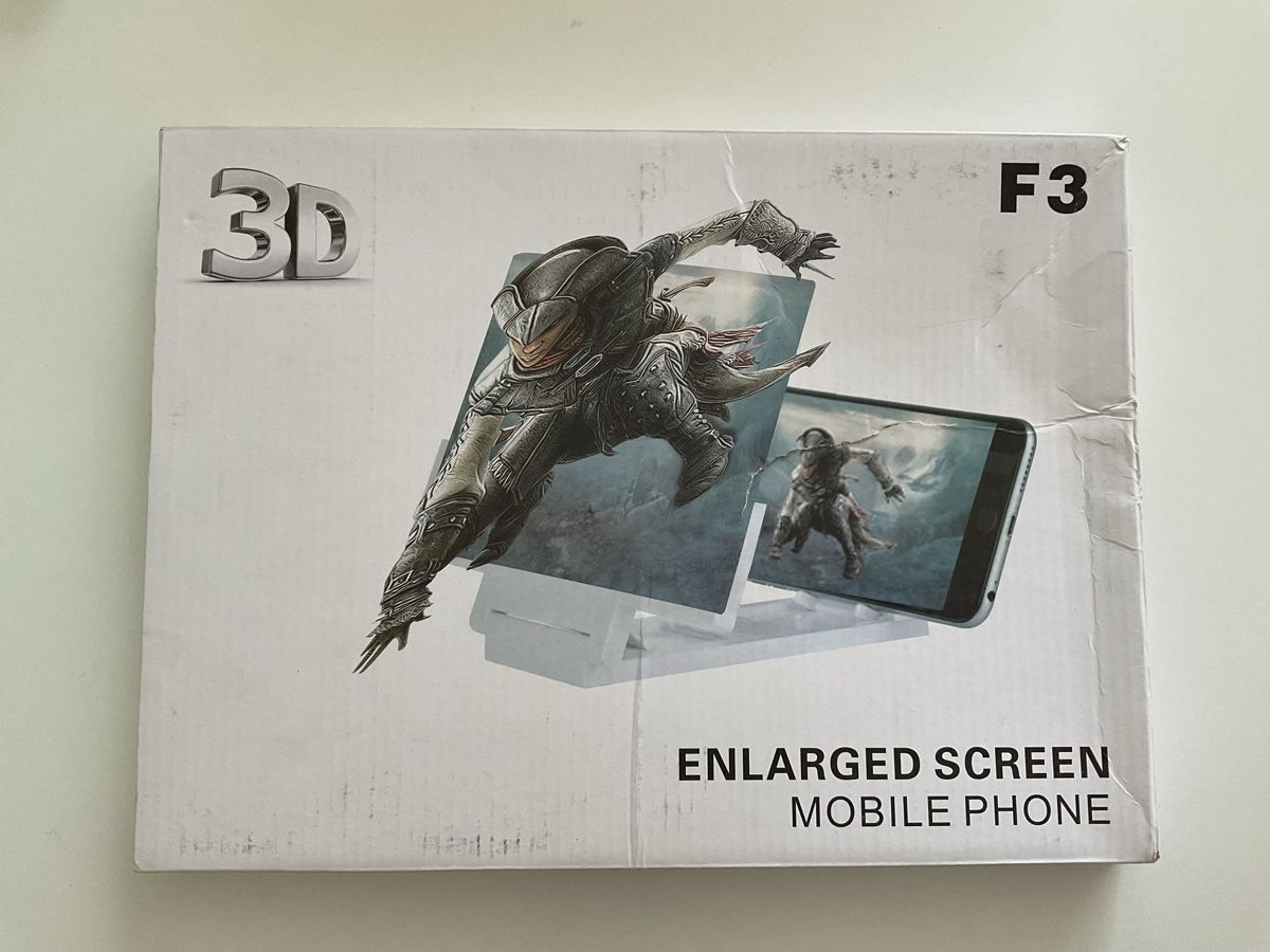 Sonstiges zu Optik: Enlarged Screen Mobile Phone 3D – Neu und originalverpackt aus Uster von livs_