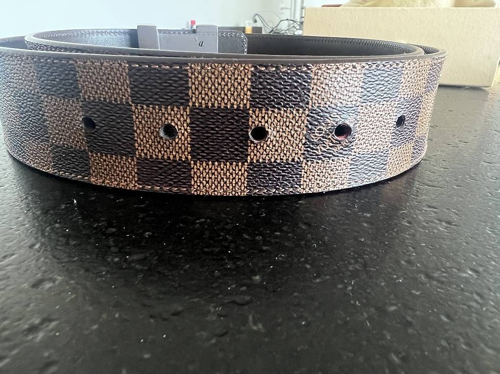 Louis Vuitton Cinture: Louis Vuitton Gürtel - Damier Ebene - 90cm – Usato da Affoltern am Albis venduto da Rabbi002 4