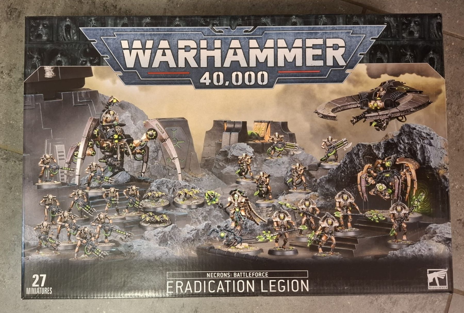 Kit di modellismo & Modellini statici: Warhammer 40,000 Necrons Eradication Legion Battleforce – Nuovo e nell'imballaggio originale da Grandson venduto da christophe078