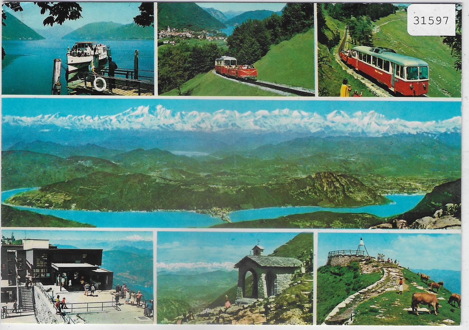 Cartes postales: Monte Generoso - Multiview – D'occasion à Ettingen par Kartenplanet