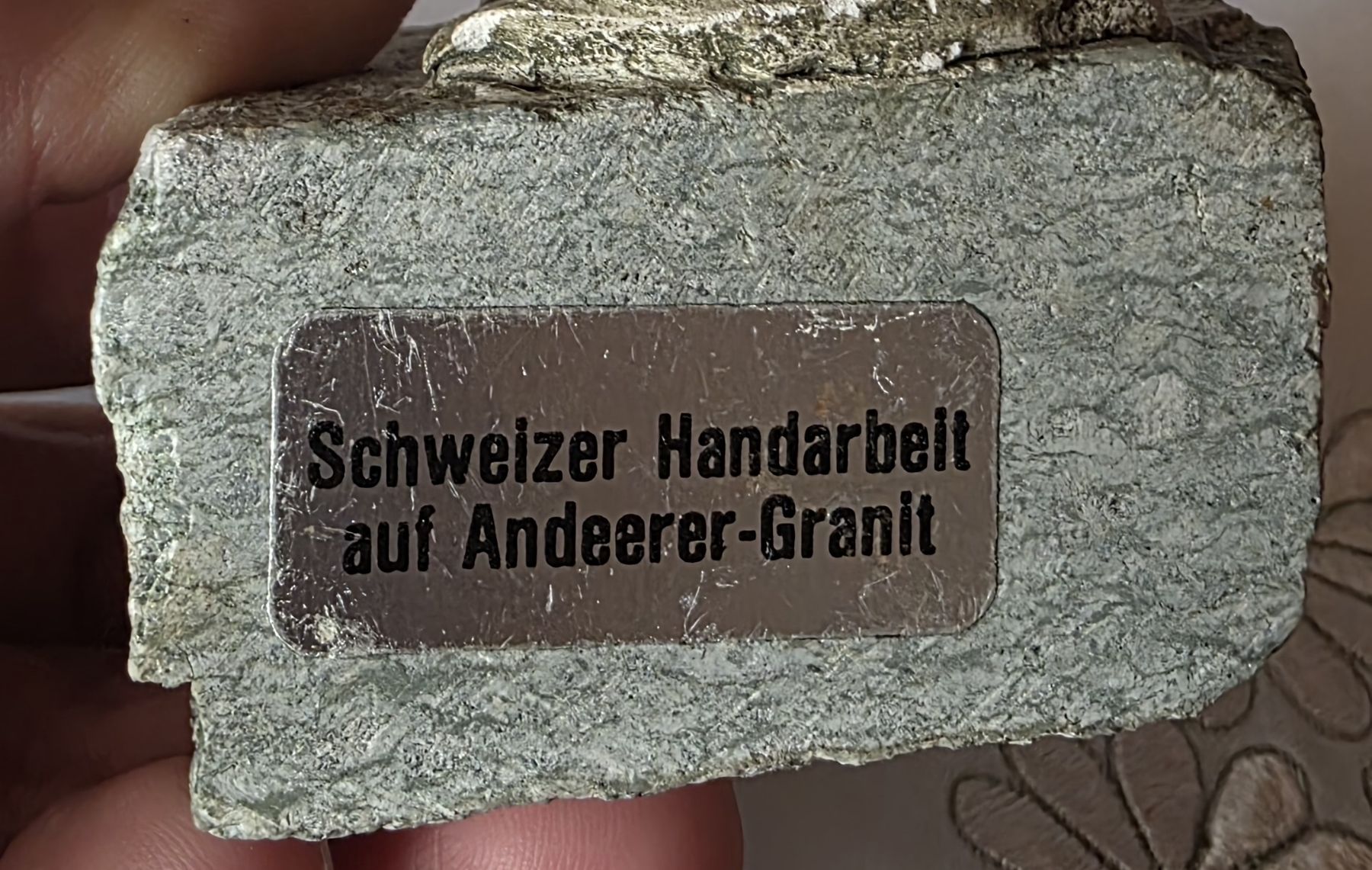 Figurines: Eulefigur Handarbeit Granit Andeerer  siehe Foto  – D'occasion à Rickenbach BL par nicole611 1