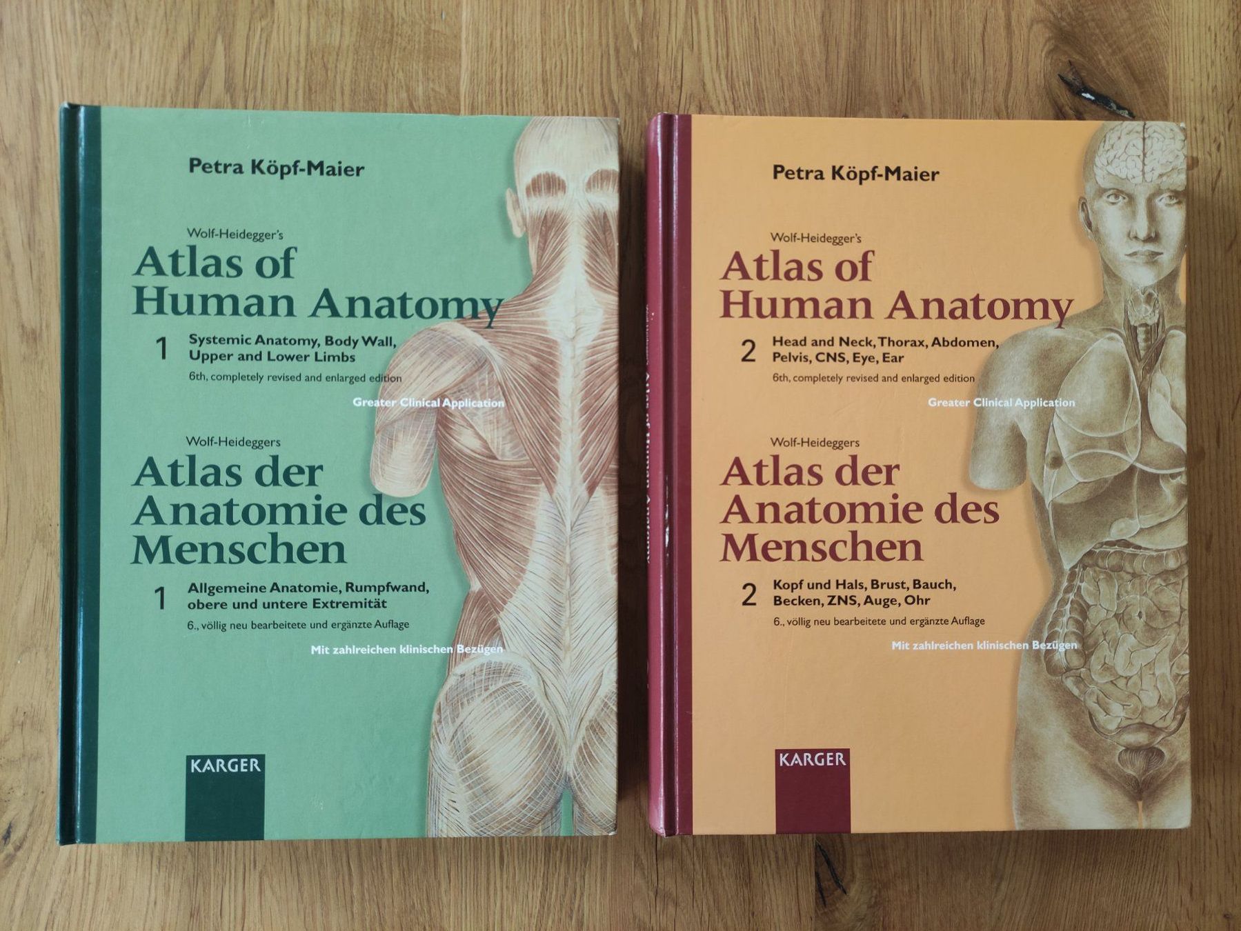 Bücher: Wolf-Heidegerrs Atlas der Anatomie des Menschen – Gebraucht aus Inden von DonatasO