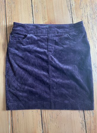 Blauer Cord Rock