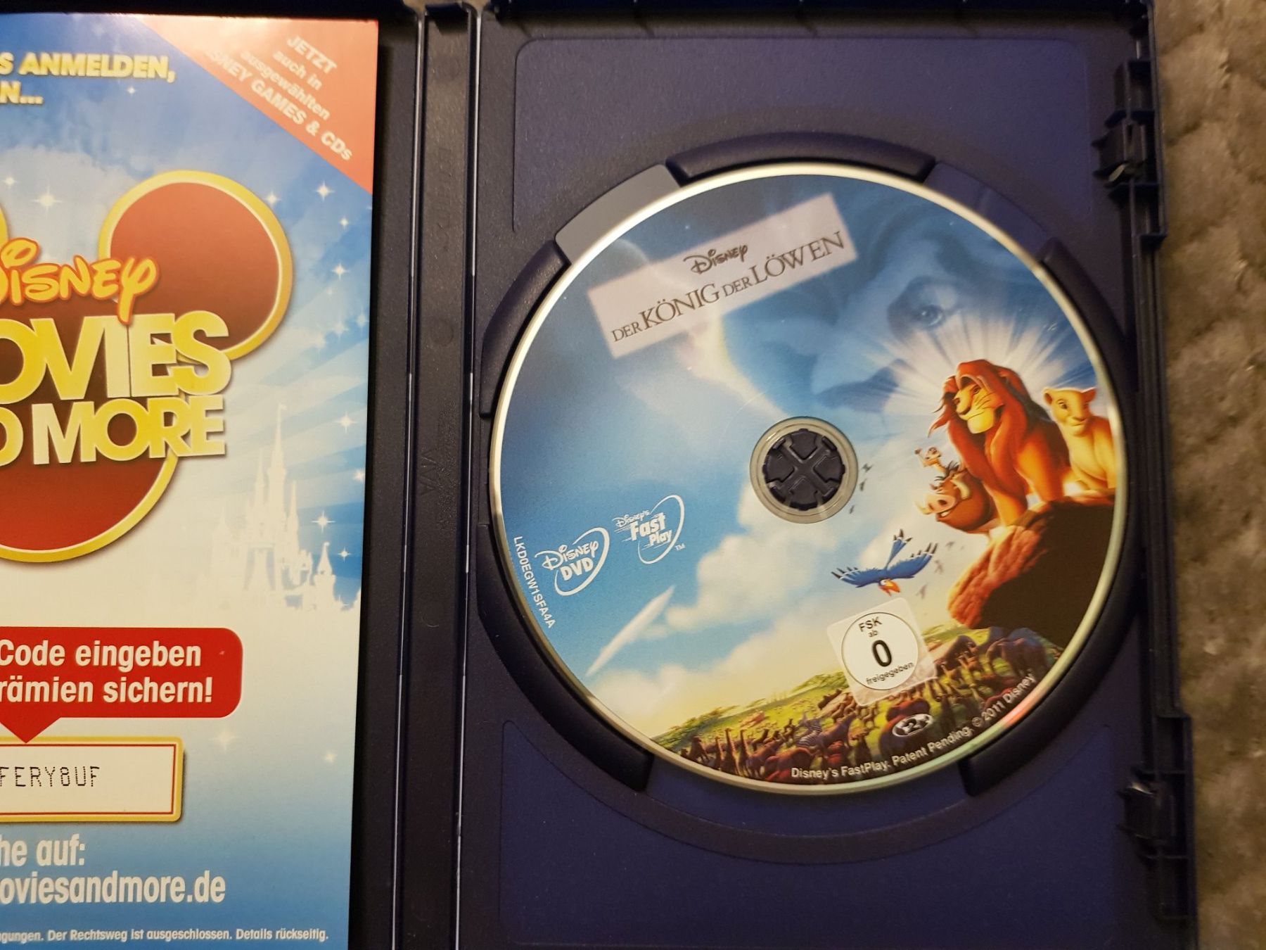 Tutti i DVDs: Der König der Löwen DVD – Usato da Münchenstein venduto da 2DGames 2