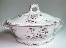 TERRINE*SERVIERSCHÜSSEL*ROSENTHAL*LOUIS XIV*JUGENDSTIL