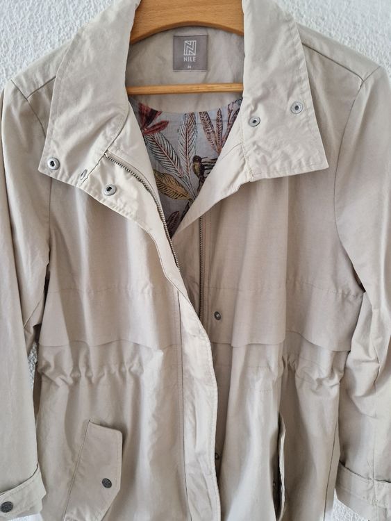 Nile Vestes: Nile Übergangsjacke beige Gr. M, taillierbar 🧥 – D'occasion à Kloten par somsing 3