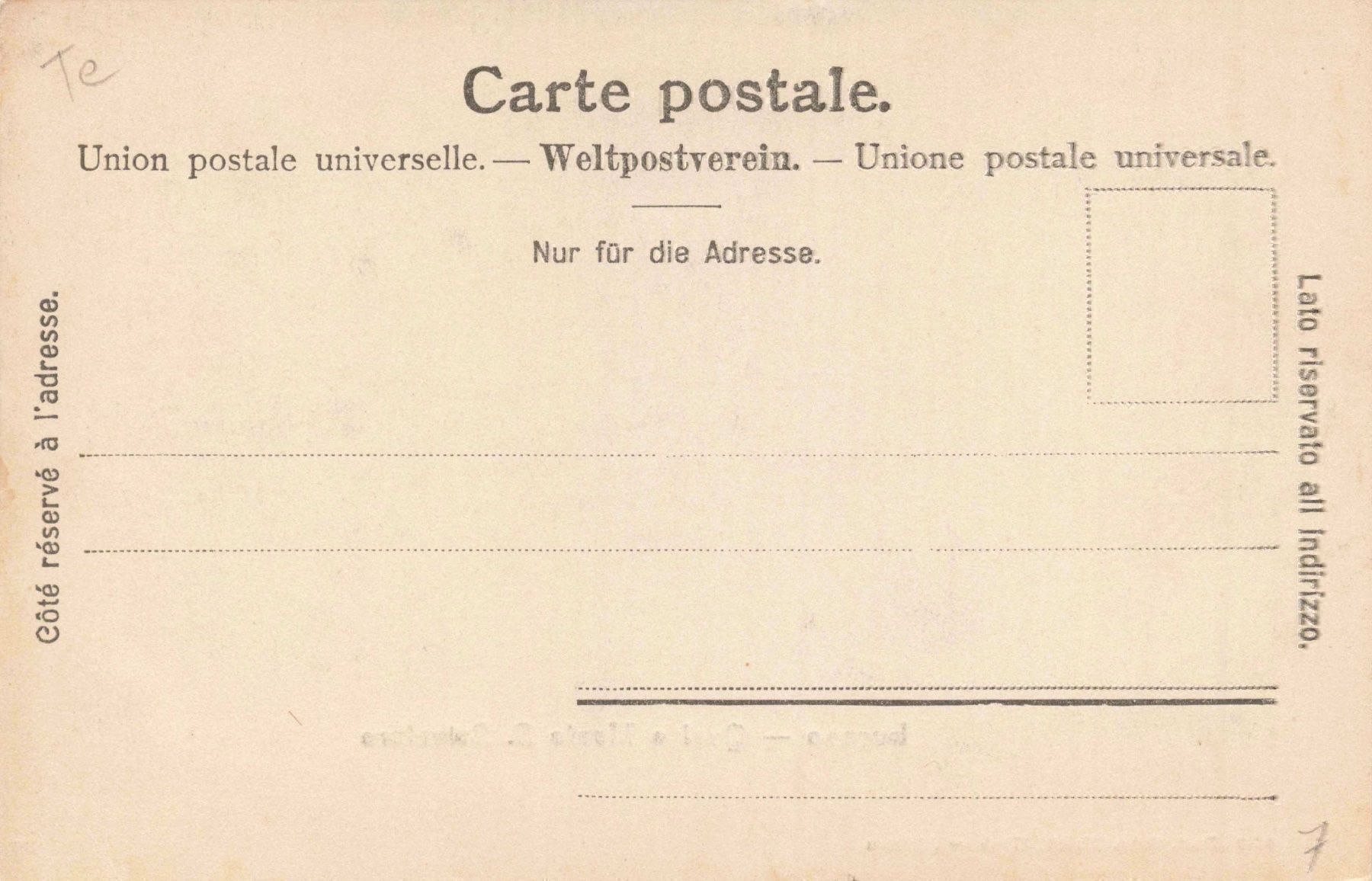 Cartoline postali: Lugano – Usato da Biasca venduto da Blenio71 1
