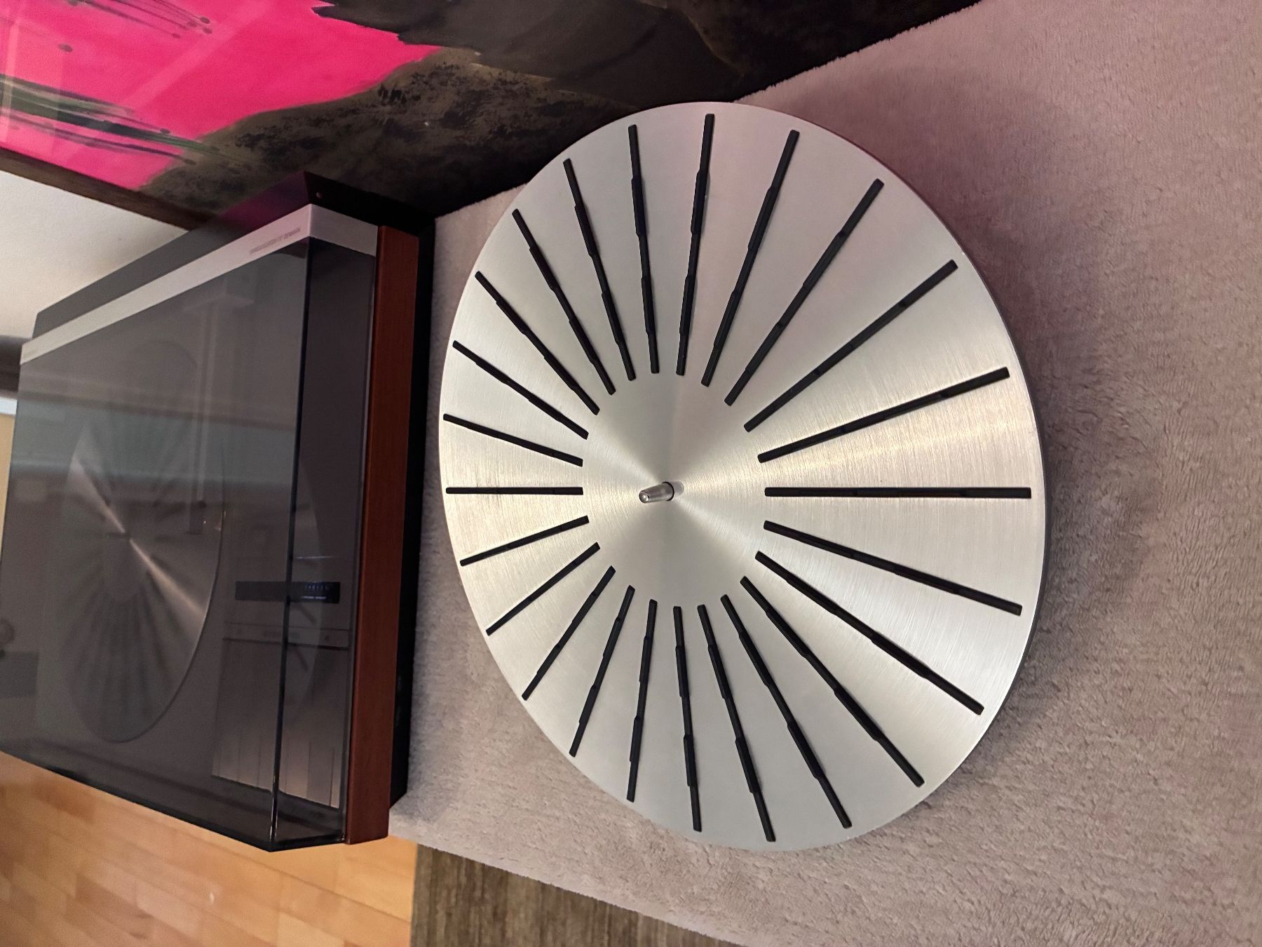 Bang & Olufsen Giradischi: Beogram 4000/4002type 5501 plate and supports . – Usato da Zürich venduto da HiFiAtelier 1