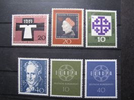 BRD 1959 Jakob Fugger / Europa**