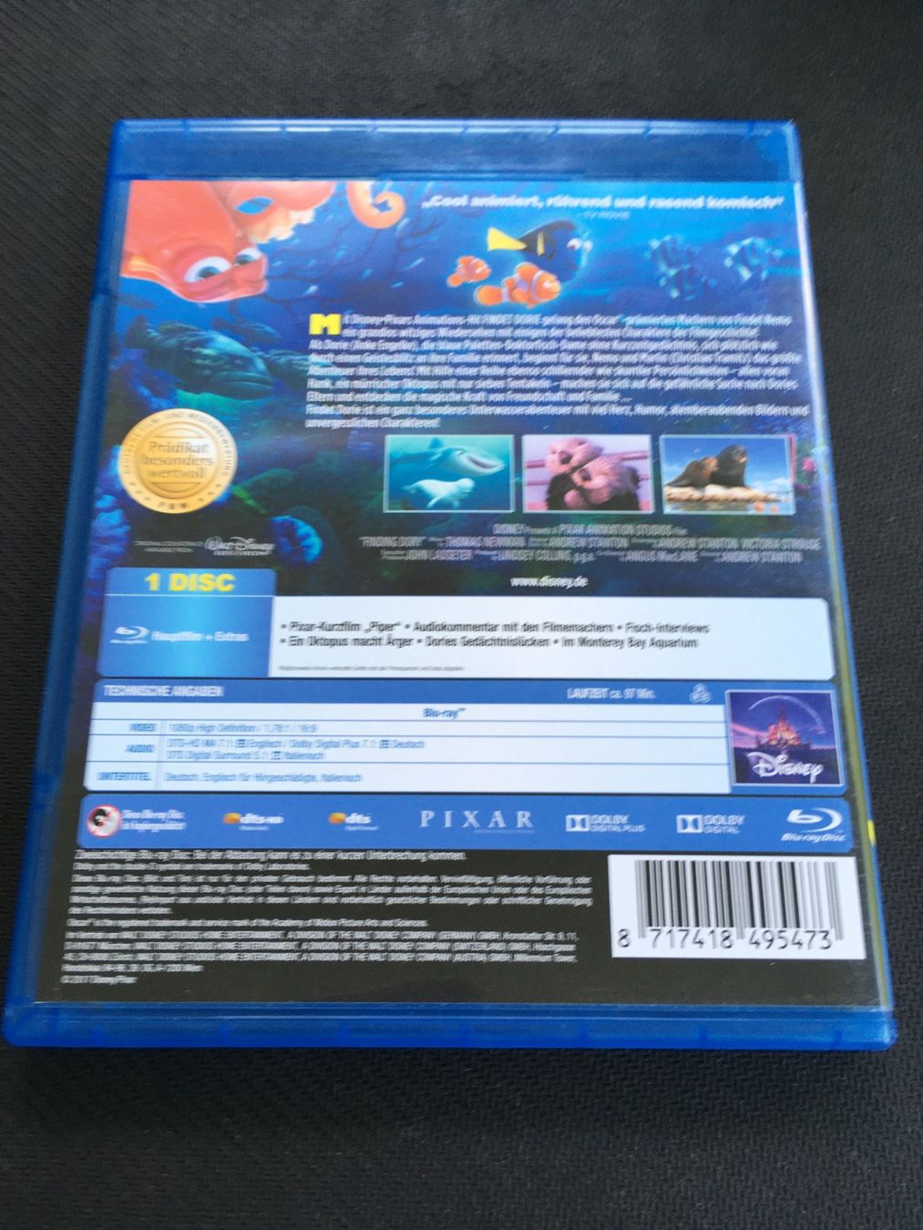 Tutti i DVDs: Findet Dorie [Blu-ray] – Usato da St.Gallen venduto da MedienJoe 1